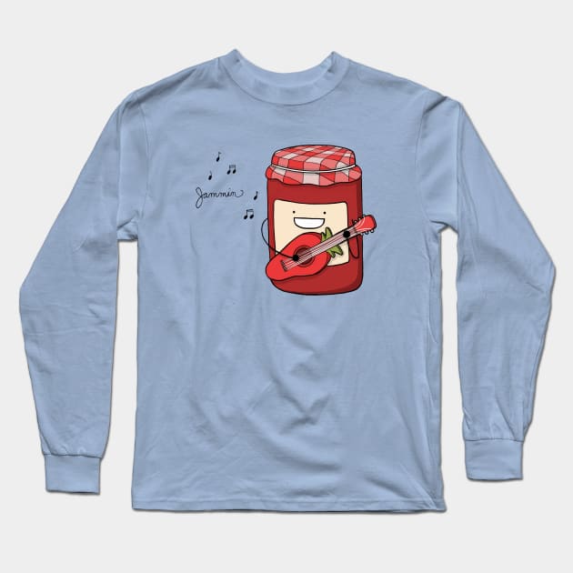 Jammin Long Sleeve T-Shirt by oddowl